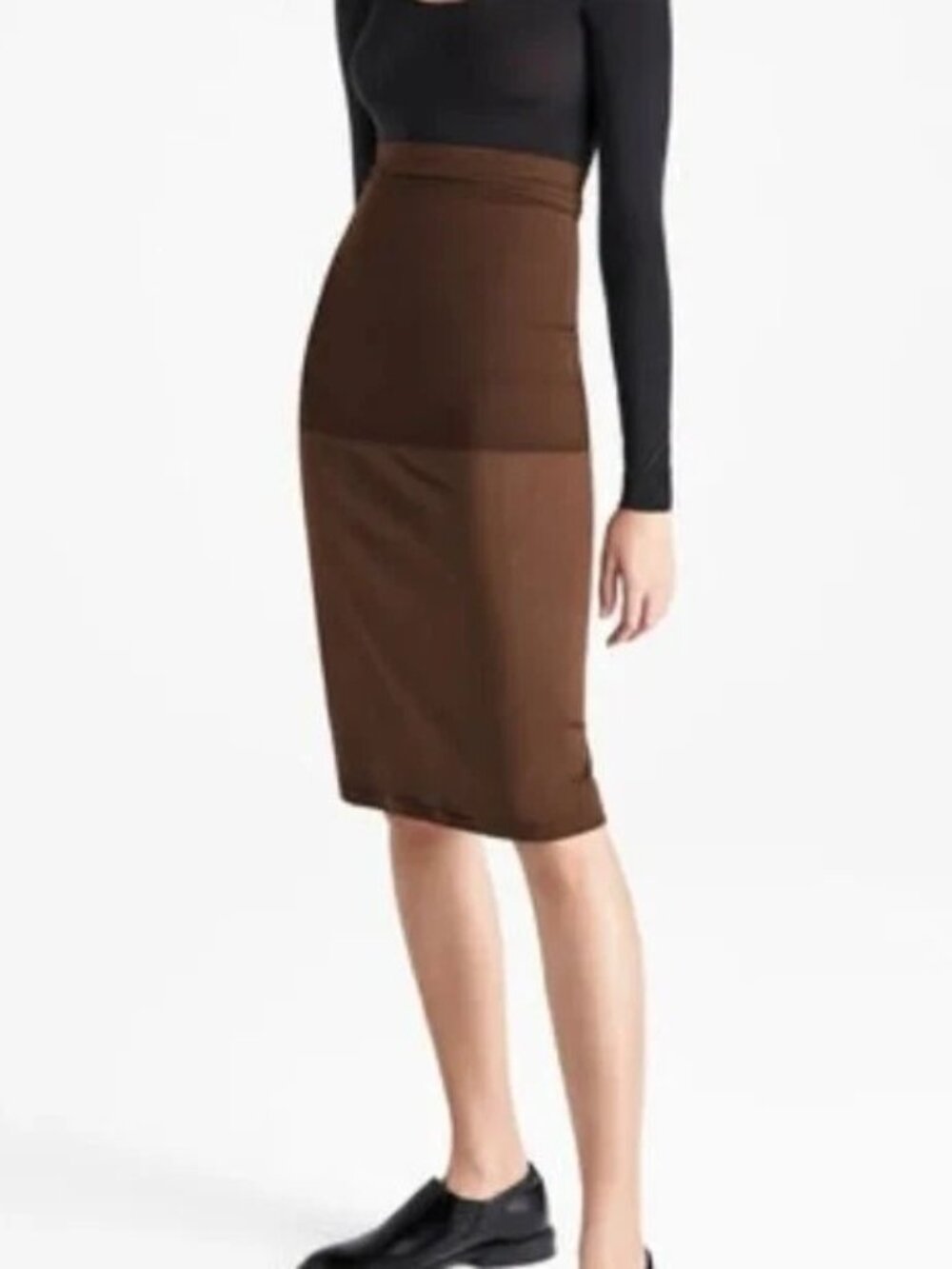 Wolford brown Fatal Lax Fit Skirt or Bandeau Dress - Picture 5 of 5